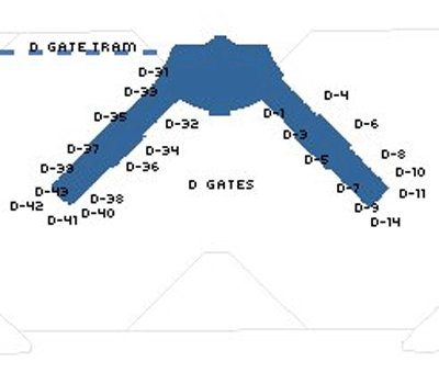 Terminal 1 Gate D